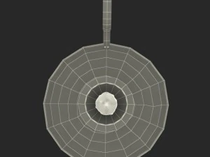 antique candle holder 3D Model