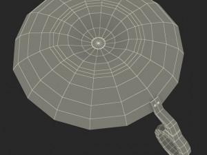 antique candle holder 3D Model