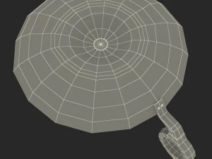 antique candle holder 3D Model