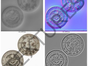 coin 3D Модель