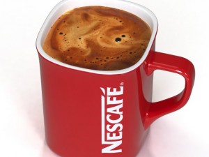 nescafe cup Model 3D