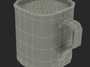 nescafe cup Model 3D