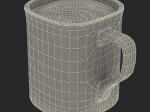 nescafe cup Model 3D