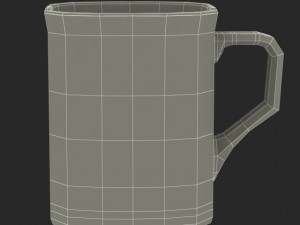 nescafe cup Model 3D