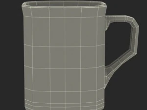 nescafe cup 3D Model