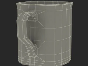 nescafe cup 3D Model