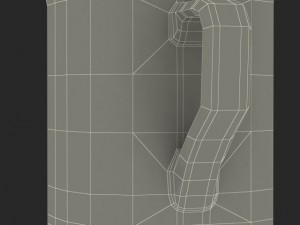 nescafe cup Model 3D