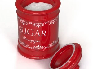 sugar bowl 3D Model
