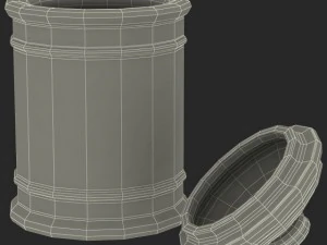 sugar bowl 3D Model