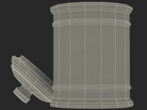 sugar bowl Modelo 3D