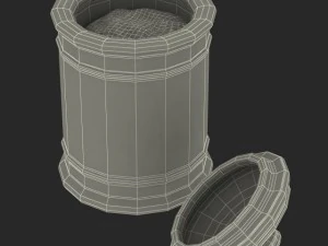 sugar bowl 3D Model