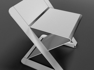 metal cheir by studio 06 curti metallo Modelo 3D