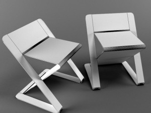 metal cheir by studio 06 curti metallo Modelo 3D