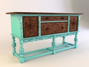 sideboard Model 3D