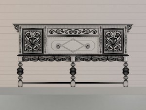 sideboard 3Dモデル