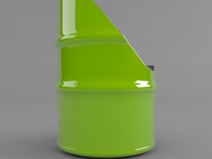 barrel chair 3D मॉडल