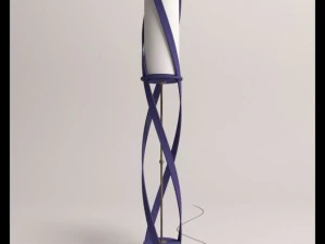 キャッスルワークのタンゴフロアランプ 3Dモデル