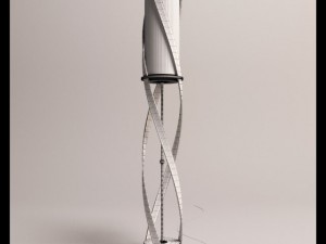 tango floor lamp by castlewerk Model 3D