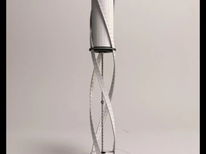 tango floor lamp by castlewerk 3D Model