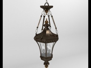hanging lantern Modelo 3D