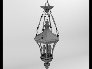hanging lantern Model 3D