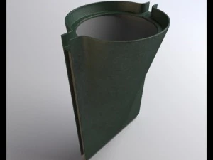 trash can fontana 3D Model