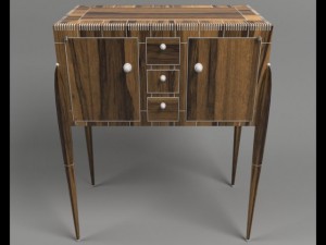 fuseaux cabinet 3D 모델