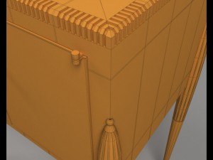 fuseaux cabinet 3D 모델