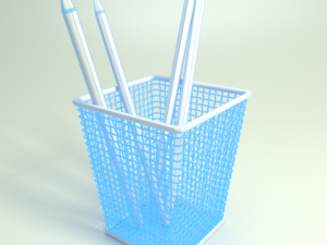 pencil cup 3D Modell