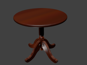 table 3Dモデル