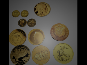moneys 3Dモデル