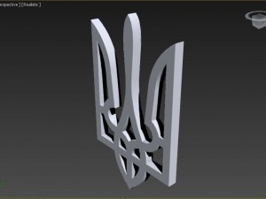 emblem of ukraine Modelo 3D