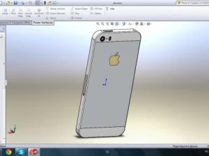 आई फोन 5 3D मॉडल