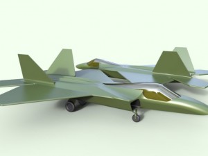 f22 3D मॉडल