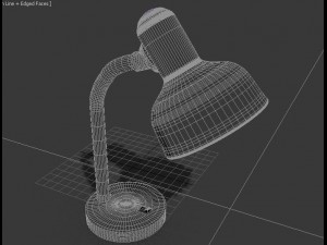 table lamp 3D मॉडल