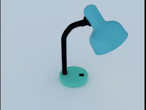 table lamp 3D मॉडल
