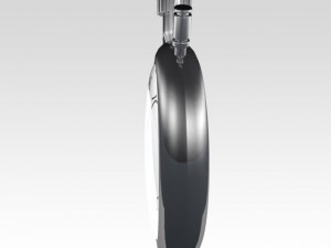 silver stopwatch Modelo 3D