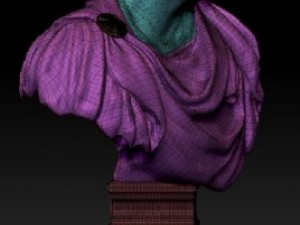 roman bust 3D Model