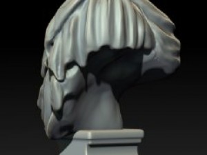 roman bust 3D Model