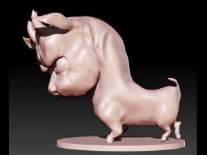 kid goat 3D Print Model