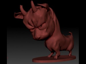 kid goat 3D Baskı Modeli
