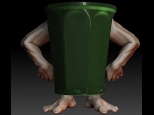 brutaglass Modello di stampa 3D