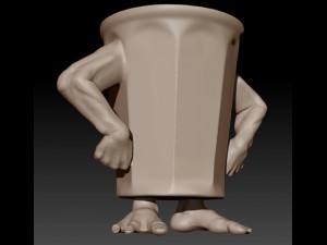brutaglass Modello di stampa 3D