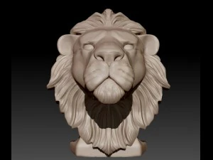 lion 3D Print Model
