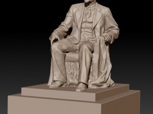academician monument 3D प्रिंट मॉडल