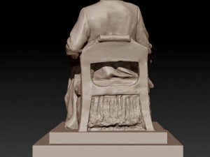 academician monument 3D प्रिंट मॉडल