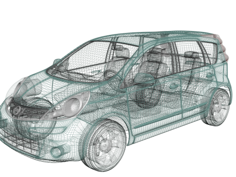 Nissan Note 2011 Modelo 3D