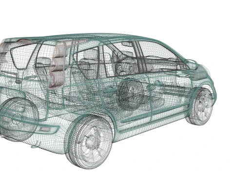 Nota Nissan 2011 Modelo 3D