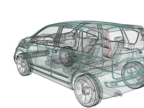 Nissan Note 2011 Modelo 3D