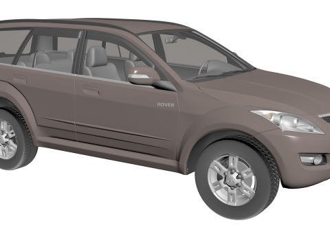 Great Wall Haval H5 2012 Modello 3D